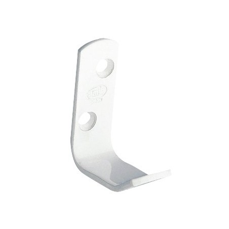 AMIG 5780  
 Colgador 10  
 50 x 18 mm  
 Acero  
 Blanco