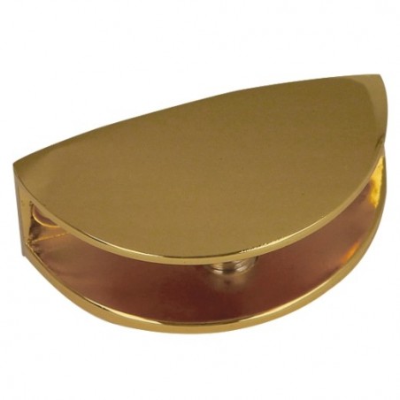 AMIG 5801  
 Soporte baldas 32  
 19 x 38 mm  
 Zamak  
 Oro