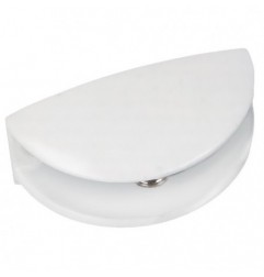 AMIG 5802  
 Soporte baldas 32  
 19 x 38 mm  
 Zamak  
 Blanco