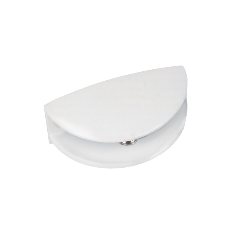 AMIG 5802  
 Soporte baldas 32  
 19 x 38 mm  
 Zamak  
 Blanco