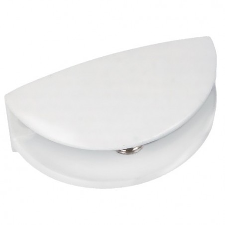 AMIG 5802  
 Soporte baldas 32  
 19 x 38 mm  
 Zamak  
 Blanco
