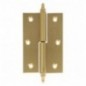 AMIG 5803  
 Bisagra 1007  
 100 x 70 x 3 mm  
 Latón  
 Mate - Derecha