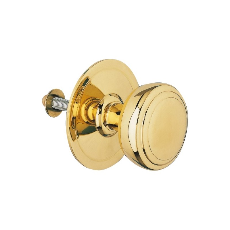 AMIG 5844  
 Pomo puerta de entrada 12  
 Ø70 mm  
 Latón  
 Pulido
