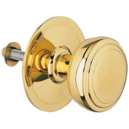 AMIG 5844  
 Pomo puerta de entrada 12  
 Ø70 mm  
 Latón  
 Pulido