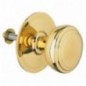 AMIG 5844  
 Pomo puerta de entrada 12  
 Ø70 mm  
 Latón  
 Pulido