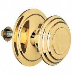 AMIG 5845  
 Pomo puerta de entrada 13  
 Ø76 mm  
 Latón  
 Pulido