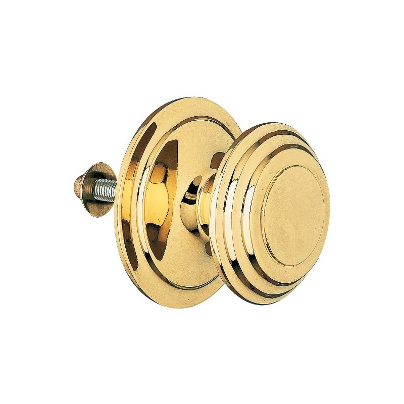 AMIG 5845  
 Pomo puerta de entrada 13  
 Ø76 mm  
 Latón  
 Pulido