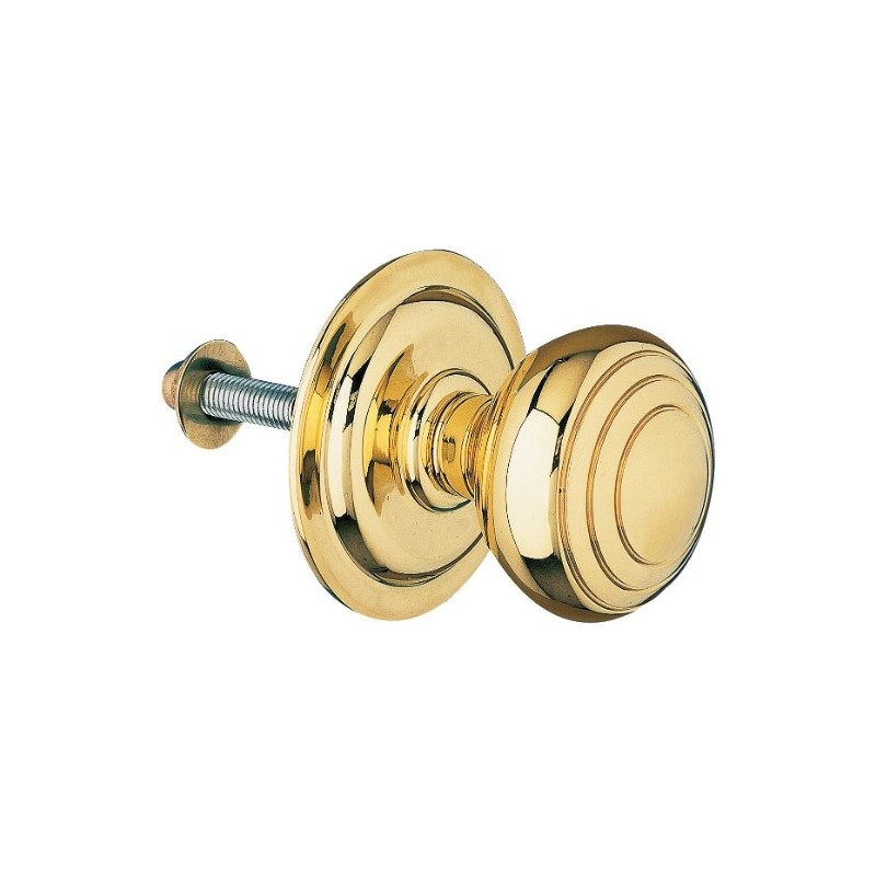 AMIG 5846  
 Pomo puerta de entrada 14  
 Ø61 mm  
 Latón  
 Pulido