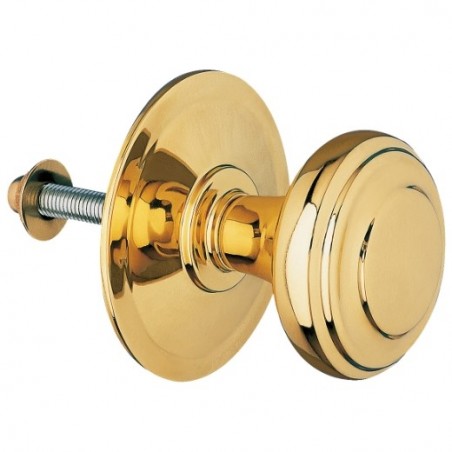 AMIG 5847  
 Pomo puerta de entrada 15  
 Ø70 mm  
 Latón  
 Pulido