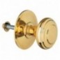 AMIG 5847  
 Pomo puerta de entrada 15  
 Ø70 mm  
 Latón  
 Pulido