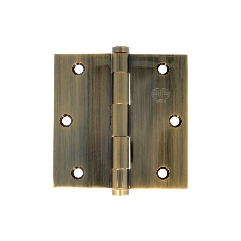 AMIG 5947  
 Bisagra 3010  
 4'' x 4'' (101 x 101 x 2,4 mm)  
 Latón  
 Cuero