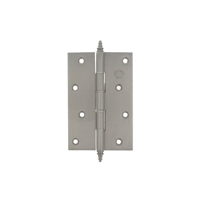 AMIG 5967  
 Bisagra 1008  
 120 x 80 x 3 mm  
 Latón  
 Cromado mate