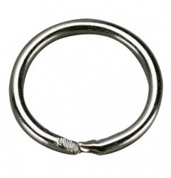 AMIG 6  
 Anilla engatillada 1  
 Ø20 mm  
 Acero  
 Niquelado