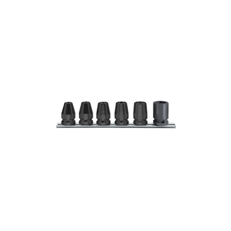 720FTX/SB6 Juego de 6 vasos de impacto de 1/2&quot, Torx&reg,, en soporte