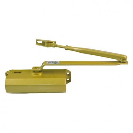 AMIG 6053  
 Cierrapuertas 777  
 Fuerza 2/3/4  
 Aluminio  
 Oro
