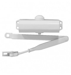 AMIG 6055  
 Cierrapuertas 777  
 Fuerza 2/3/4  
 Aluminio  
 Blanco