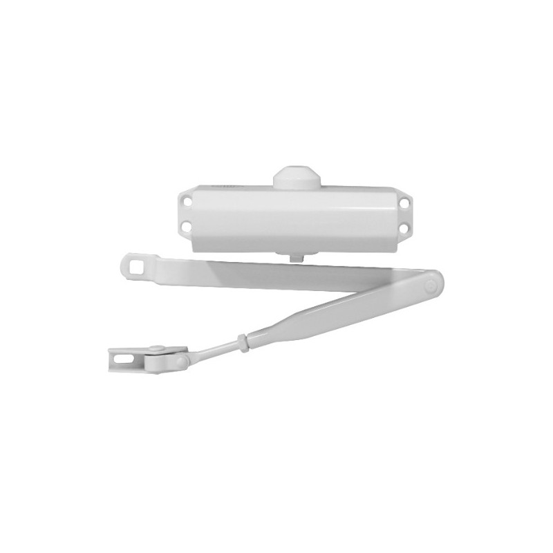 AMIG 6055  
 Cierrapuertas 777  
 Fuerza 2/3/4  
 Aluminio  
 Blanco