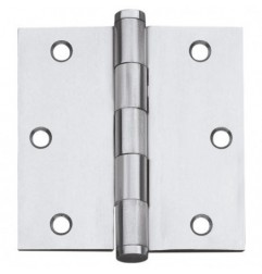 AMIG 6059  
 Bisagra 2010  
 4'' x 4'' (101 x 101 x 2,5 mm)  
 Acero inoxidable 18/8  
 Mate