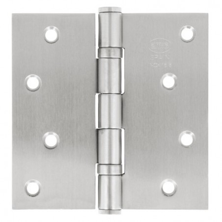 AMIG 6062  
 Bisagra 2012  
 4'' x 4'' (101 x 101 x 2,5 mm)  
 Acero inoxidable 18/8  
 Mate