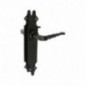 AMIG 6101  
 Manilla con placa 101P  
 280 x 45 mm  
 Placa de acero, Tirador de zamak  
 Negro