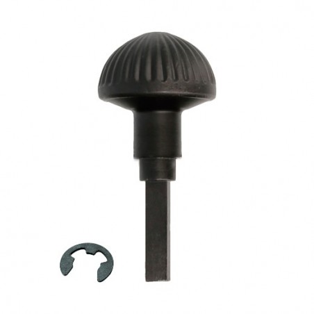 AMIG 6115  
 Muletilla 11  
 Ø33 mm  
 Zamak  
 Negro