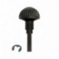 AMIG 6115  
 Muletilla 11  
 Ø33 mm  
 Zamak  
 Negro
