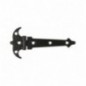 AMIG 6127  
 Bisagra 551  
 90 mm  
 Acero  
 Negro