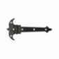 AMIG 6128  
 Bisagra 551  
 120 mm  
 Acero  
 Negro