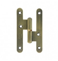 AMIG 6179  
 Pernio perfil laminado 405  
 95 x 52 x 2,3 mm  
 Latón  
 Cuero - Izquierda