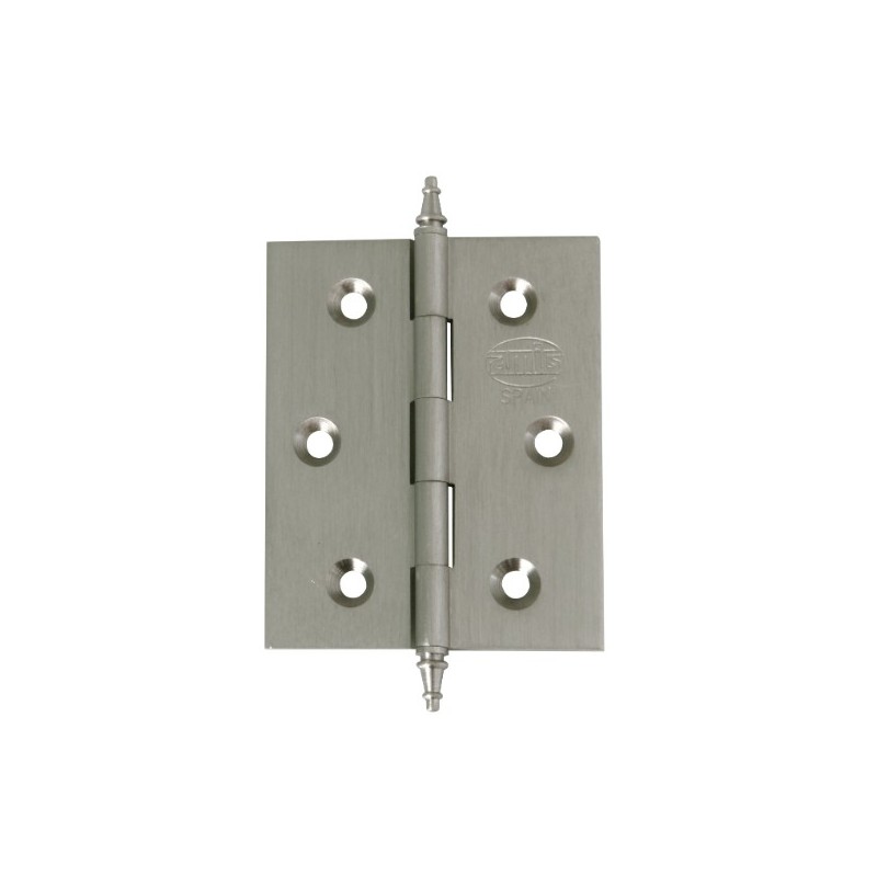 AMIG 6190  
 Bisagra 1003  
 70 x 50 x 2 mm  
 Latón  
 Cromado mate