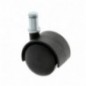 AMIG 6204  
 Rueda con espiga y anilla 1502  
 Ø50 mm  
 Nylon  
 Negro