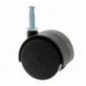 AMIG 6207  
 Rueda con espiga lisa 1503  
 Ø50 mm  
 Nylon  
 Negro