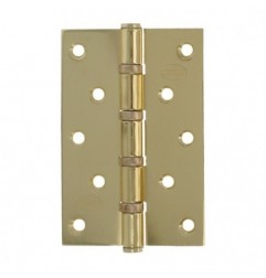 AMIG 6305  
 Bisagra 5008  
 120 x 80 x 3 mm  
 Acero  
 Latonado barnizado