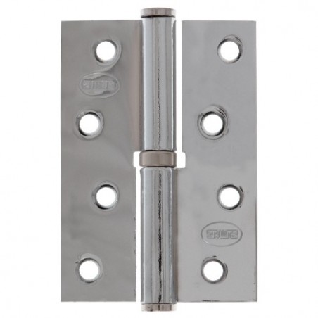 AMIG 6307  
 Bisagra 5007  
 100 x 70 x 3 mm  
 Acero  
 Cromado brillo - Izquierda