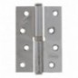 AMIG 6307  
 Bisagra 5007  
 100 x 70 x 3 mm  
 Acero  
 Cromado brillo - Izquierda