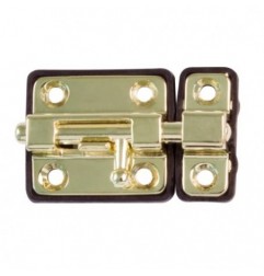 AMIG 6338  
 Pasador 383  
 35 mm  
 Zamak  
 Latonado barnizado