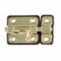AMIG 6340  
 Pasador 383  
 50 mm  
 Zamak  
 Latonado barnizado