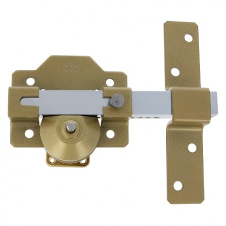 AMIG 6345  
 Cerrojo de seguridad 3  
 88 x 153 mm  
 Acero  
 Martelé