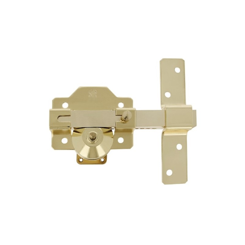 AMIG 6346  
 Cerrojo de seguridad 3  
 88 x 153 mm  
 Acero  
 Oro