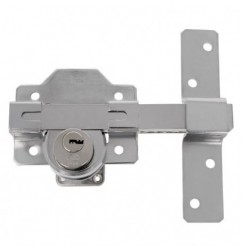 AMIG 6350  
 Cerrojo de seguridad 4  
 88 x 153 mm  
 Acero  
 Cromado brillo