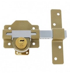 AMIG 6351  
 Cerrojo de seguridad 4  
 88 x 153 mm  
 Acero  
 Martelé