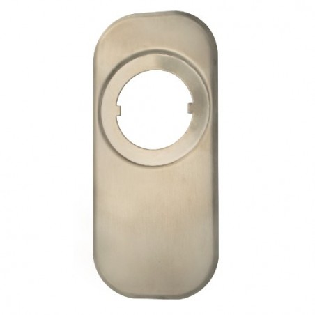 AMIG 6357  
 Embellecedor 10  
 165 x 74 mm  
 Acero inoxidable 18/8  
 Mate