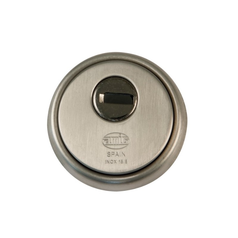 AMIG 6359  
 Escudo 30  
 Ø65 mm  
 Acero inoxidable 18/8  
 Mate