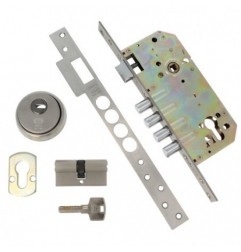 AMIG 6366  
 Cerradura 100  
 50/85  
 Acero inoxidable 18/8  
 Mate