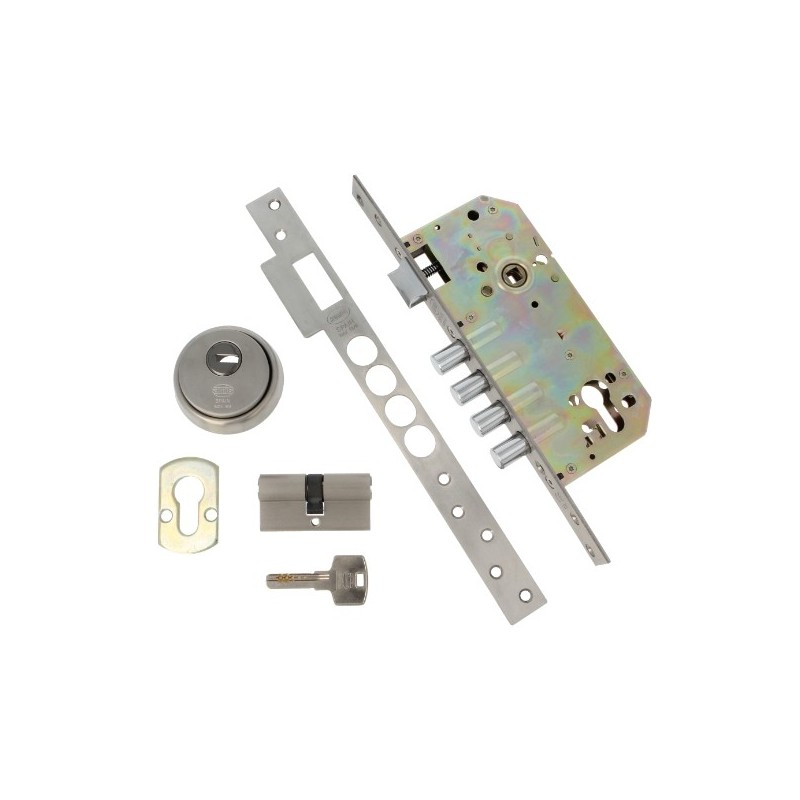 AMIG 6366  
 Cerradura 100  
 50/85  
 Acero inoxidable 18/8  
 Mate