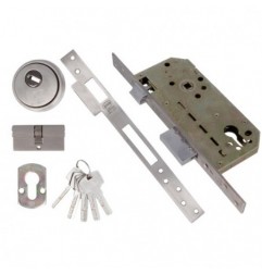 AMIG 6372  
 Cerradura 200  
 50/85  
 Acero inoxidable 18/8  
 Mate