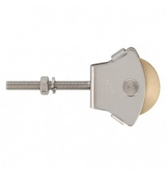AMIG 6426  
 Polea metálica 23 INOX.  
 M6 x 50 mm  
 Acero inoxidable 18/8  
 Mate