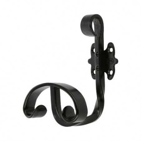 AMIG 6428  
 Colgador 101  
 120 x 80 x 90 mm  
 Acero  
 Negro