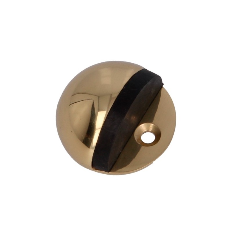 AMIG 6434  
 Tope puerta 100  
 Ø45 mm  
 Latón  
 Pulido
