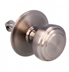AMIG 6443  
 Pomo puerta de entrada 12  
 Ø70 mm  
 Latón  
 Cromado mate